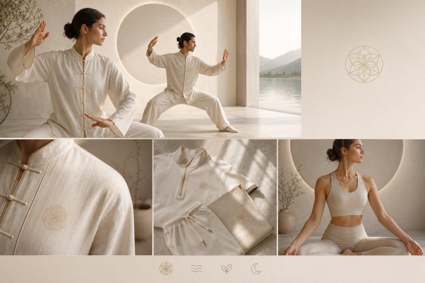 Concept loungewear and movement wear woven with the Luphiion fibre