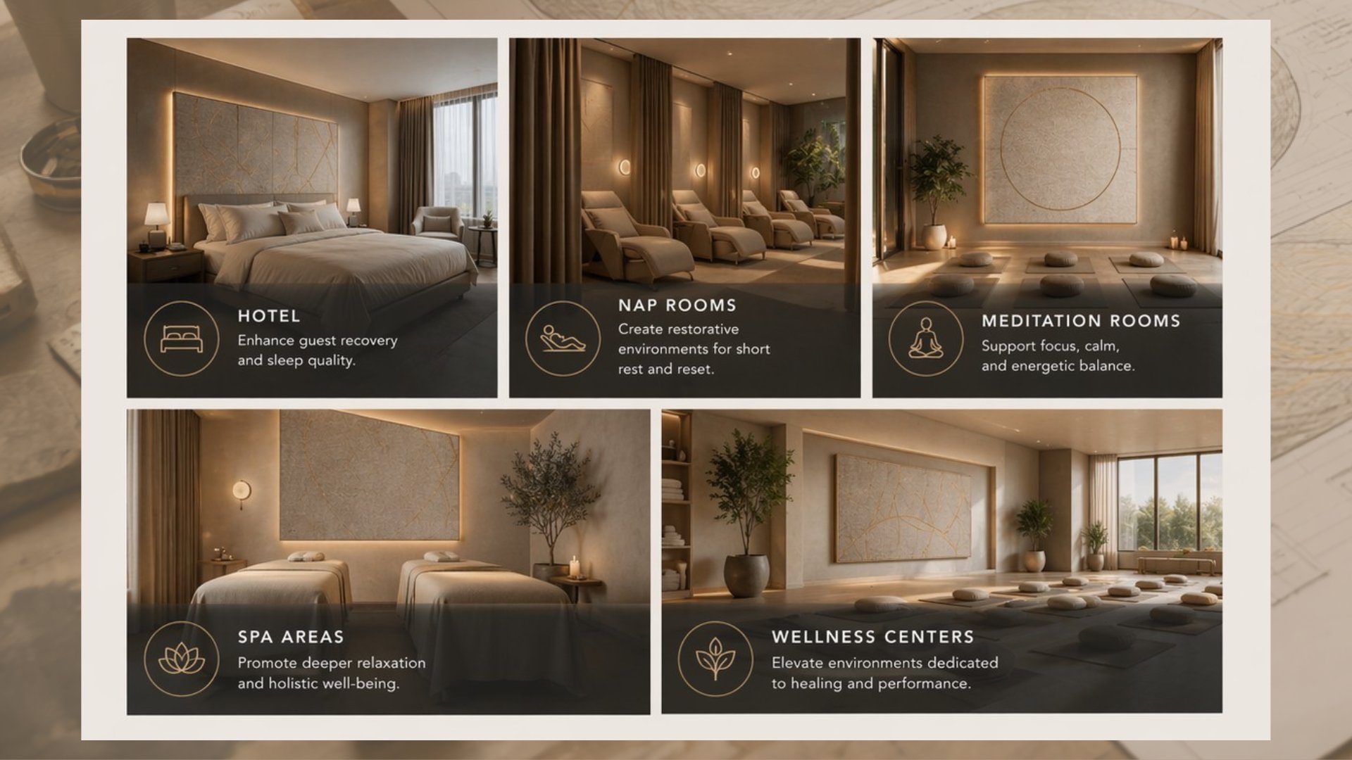 Luphiion in spa and wellness spaces